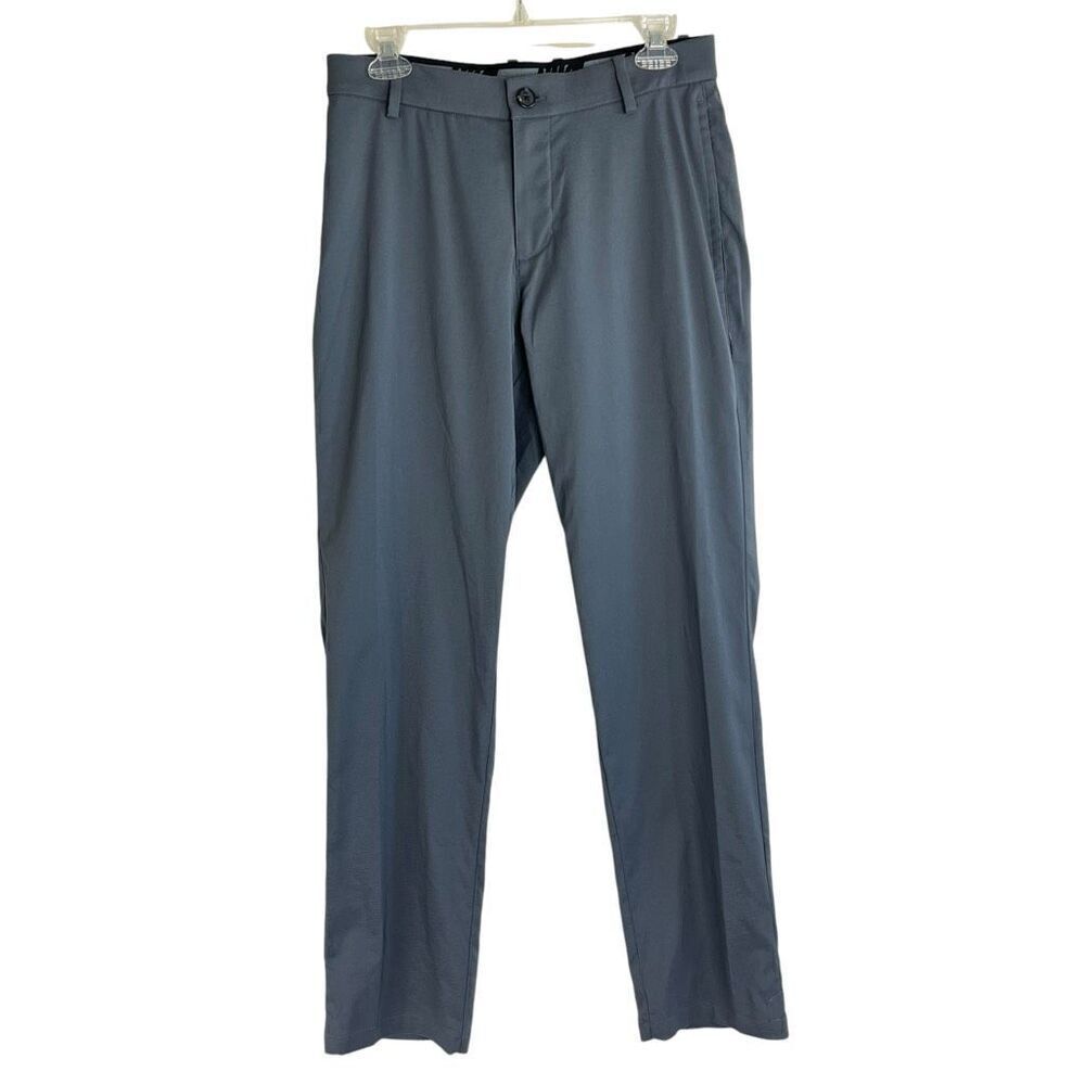 Nike Mens Dri Fit Straight Leg Performance Chino Pants Gray Size 30x30
